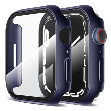 Techsuit "Defense360 Pro" tok kijelzővédővel Apple Watch 7 41mm készülékhez - oxford blue