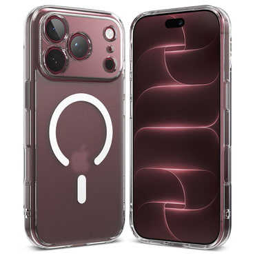 Tok Ringke "Fusion Magnetic" iPhone 17 Pro Max / 18 Pro Max készülékekhez - matte clear