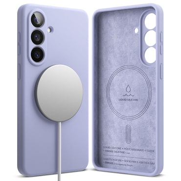 Tok Ringke "Silicone Magnetic" Samsung Galaxy S26 Plus készülékekhez - lavender