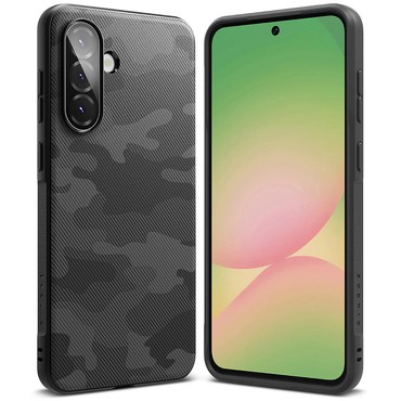 Tok Ringke "Onyx Design" Samsung Galaxy A36 / A56 készülékhez - camo black