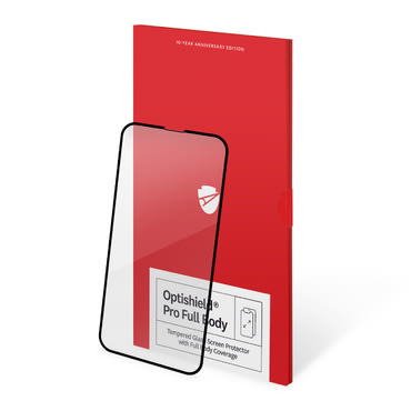 Optishield Pro 3D Full Body csúcsminőségű üvegfólia iPhone 17e készülékekhez - fekete