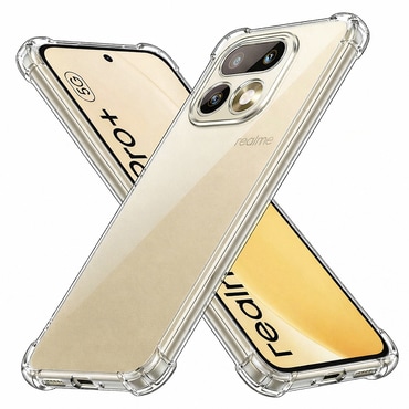 TPU gél tok Techsuit "Shockproof" Realme 16 Pro Plus 5G készülékhez - clear