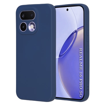 Techsuit SoftFlex szilikon tok Realme 16 Pro 5G készülékhez - navy blue