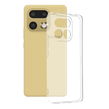 TPU gél tok Realme 16 Pro Plus 5G készülékekhez - transparent