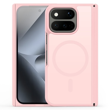 Hibrid tok "Yind" MagSafe mágnessel Google Pixel 11 Pro Fold készülékekhez - light pink