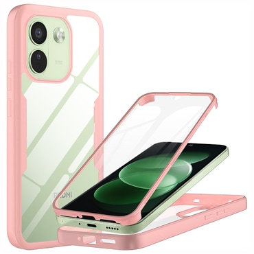 Hibrid tok Techsuit "ColorVerse 360" teljes körű védelemmel Xiaomi Redmi Note 17 Pro Max 5G készülékhez - pink