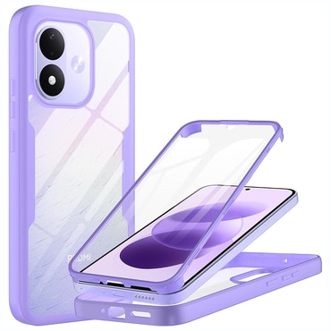 Hibrid tok Techsuit "ColorVerse 360" teljes körű védelemmel Xiaomi Redmi Note 17 4G / 5G készülékhez - purple