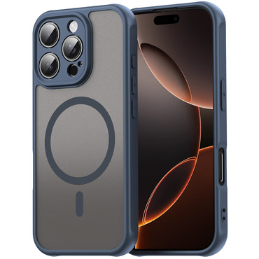 Hibrid tok "HaloFrost II MagSafe" Xiaomi Poco F9 Pro készülékhez - navy blue