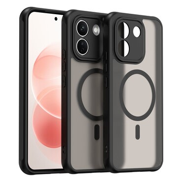 Hibrid tok "HaloFrost II MagSafe" Xiaomi Redmi Note 17 Pro Max készülékhez - black
