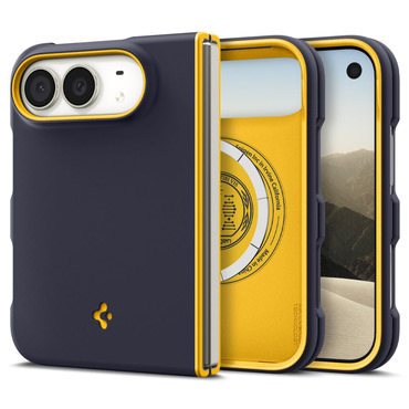 Tok Spigen "Nano Pop Mag" iPhone Duo készülékekhez - blueberry navy