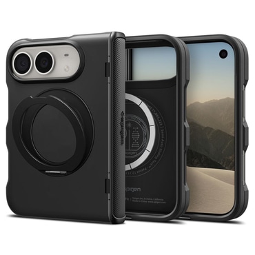 Tok Spigen "Slim Armor Pro S MagSafe" iPhone Duo készülékhez - black