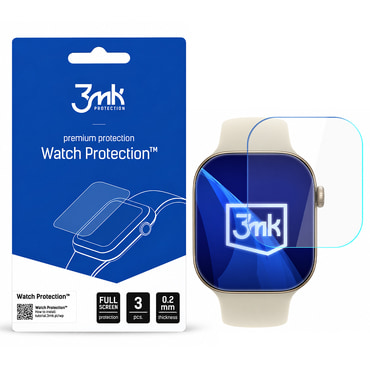 (3-pack) Képernyővédő fólia 3mk "Watch Protection ARC (3 pack)" Apple Watch 12 42mm készülékhez - clear