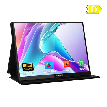 Hordozható monitor Zeuslap "Z10T" 10" érintőképernyő, FHD Plus 1920×1280