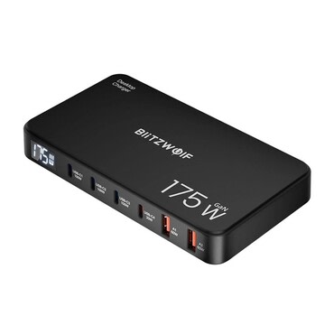 Töltőállomás Blitzwolf "BW-S30" 175W 4x USB-C Plus 2x USB
