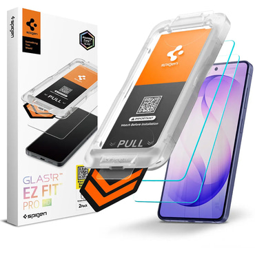 (2-pack) Képernyővédő üveg Spigen "Glas.tR EZ-FIT Pro HD (AGL11095)" Samsung Galaxy S26 készülékhez - clear