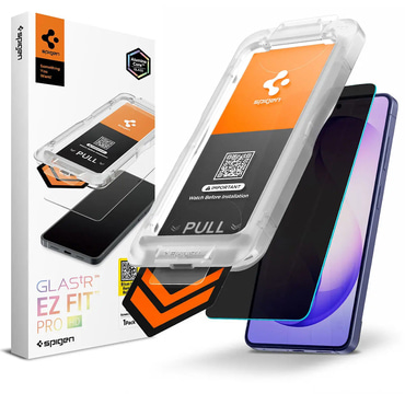 Képernyővédő üveg Spigen "Glas.tR EZ-FIT Pro HD (AGL11098)" Samsung Galaxy S26 készülékhez - privacy