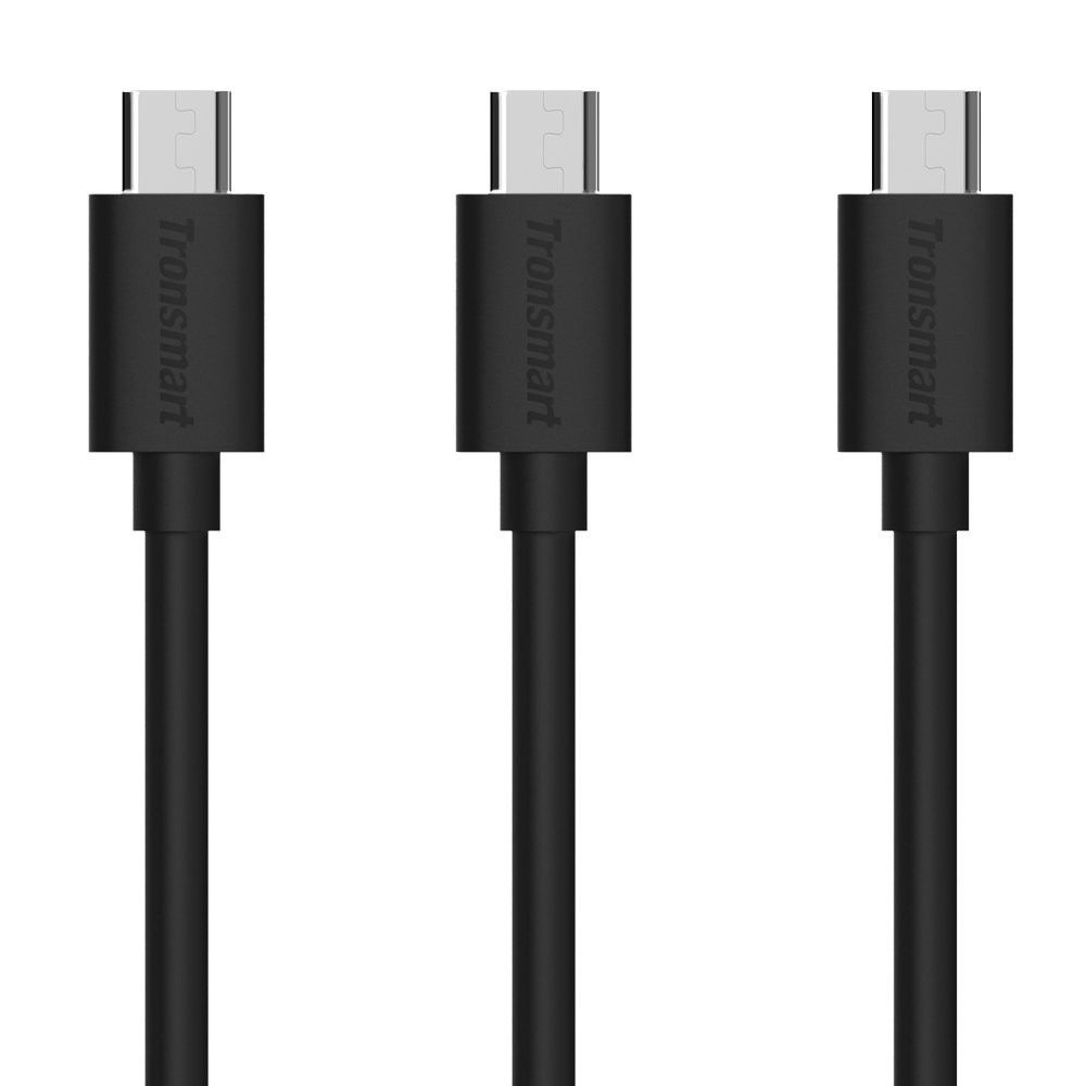 3-Pack qualcomm quick charge 2.0 mikro USB kábelek 2A Tronsmart - 1m