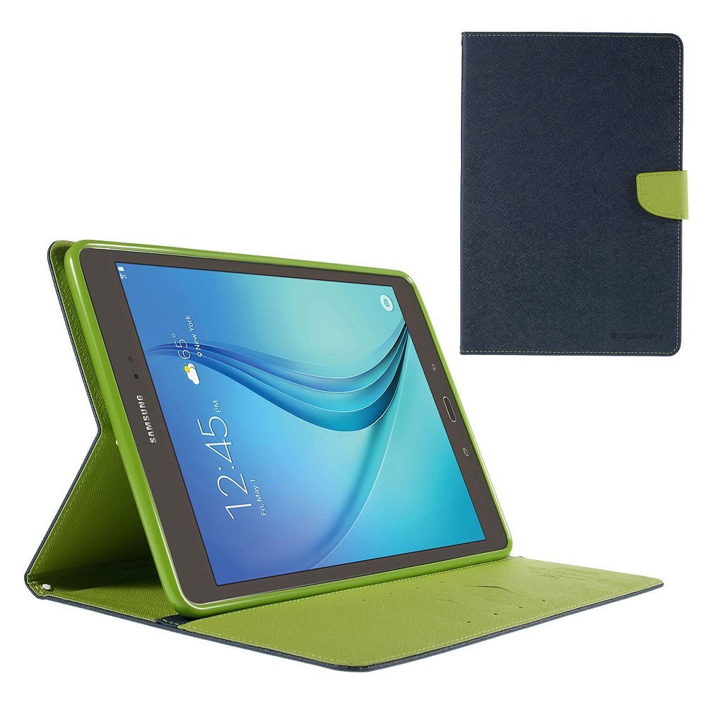 Nyitható tok Goospery Fancy Diary Samsung Galaxy Tab A 9.7 készülékekhez - sötétkék