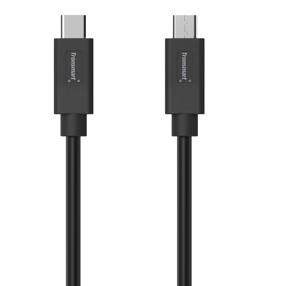 USB C – USB C Quick Charge 3.0 kábel, Tronsmart – 1 m USB C – USB C Quick Charge 3.0 kábel, Tronsmart – 1 m