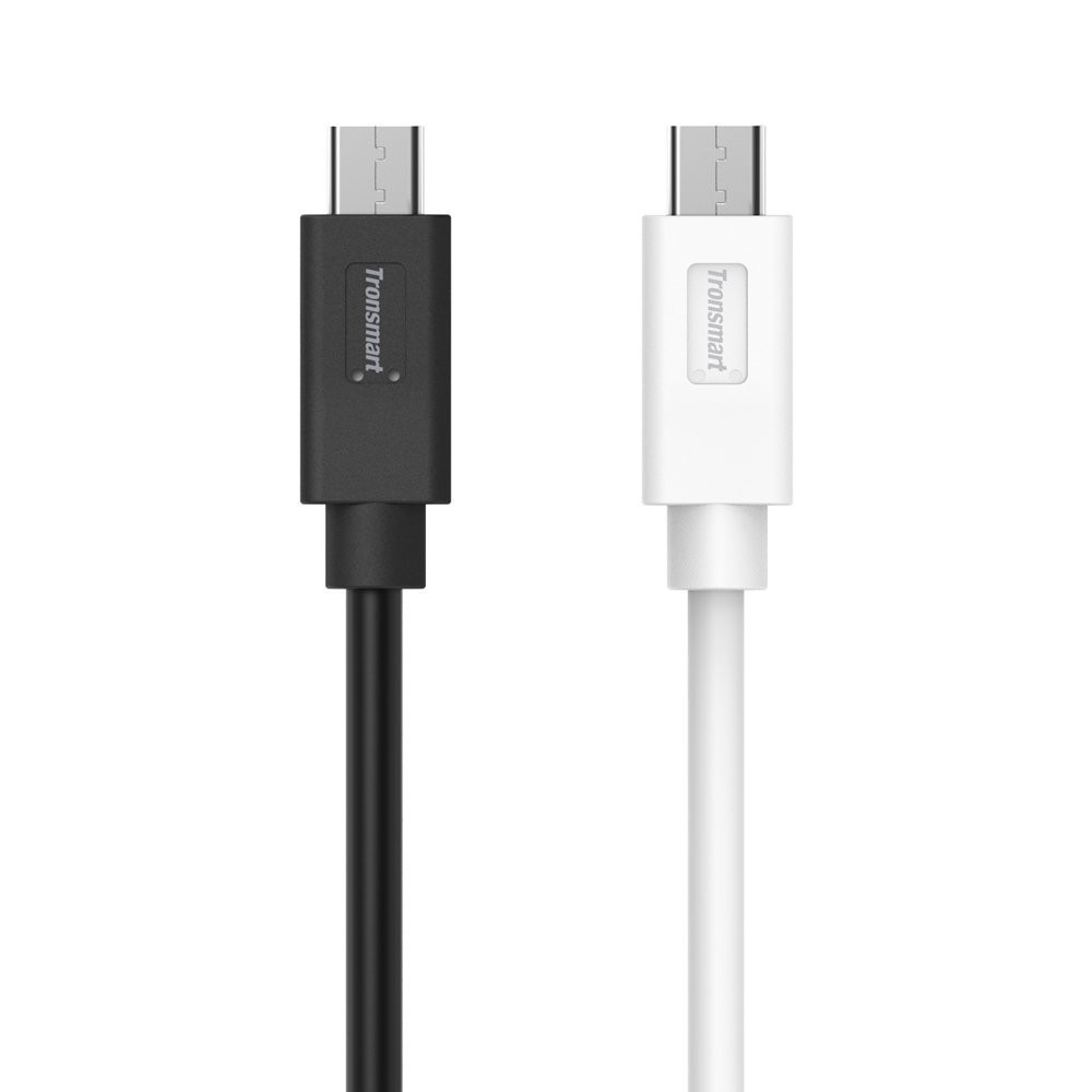 2 Pack USB C – USB C Quick Charge 3.0 kábel Tronsmart 1m 2 Pack USB C – USB C Quick Charge 3.0 kábel Tronsmart 1m