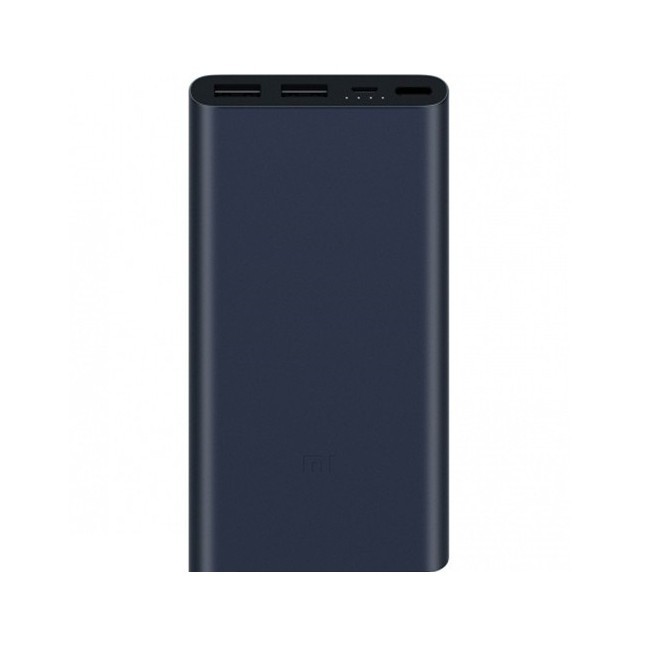 Power bank Xiaomi Mi 2 2018 Edition - 10000 mAh - fekete