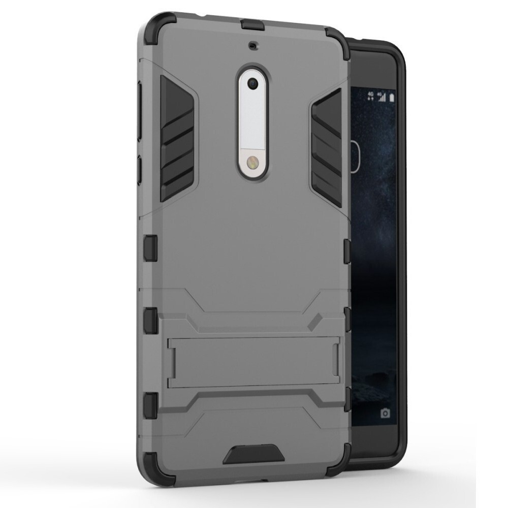 Strapabíró tok "Impact X" Nokia 5 készülékekhez - szürke