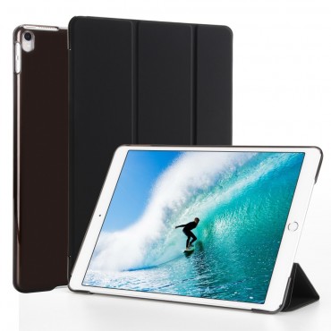 Divatos nyitható tok "Smart Fold" iPad Pro 10.5 / iPad Air 2019 készülékekhez - fekete