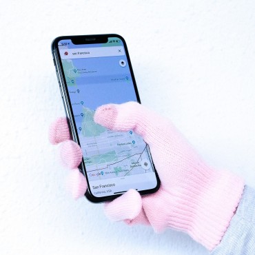 Kesztyű érintőképernyőhöz iGlove – rózsaszín