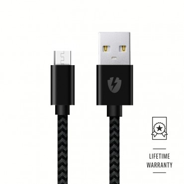 Optishield® THOR Micro USB kábel Kevlar és élettartam-garancia mellett - 1.2m