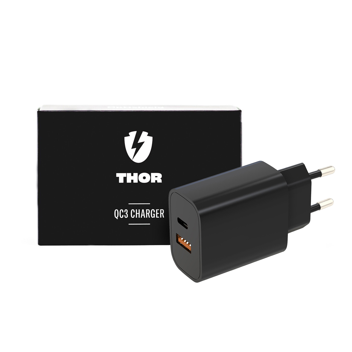 Fali töltő Optishield® THOR Quick Charge 3.0