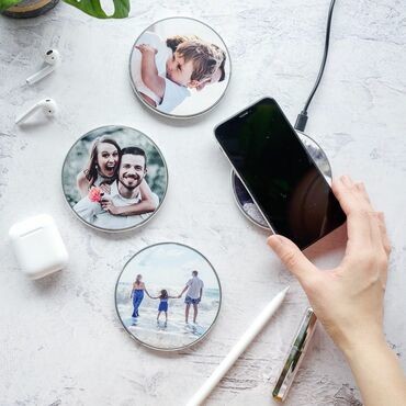 Személyre szabott QI töltő