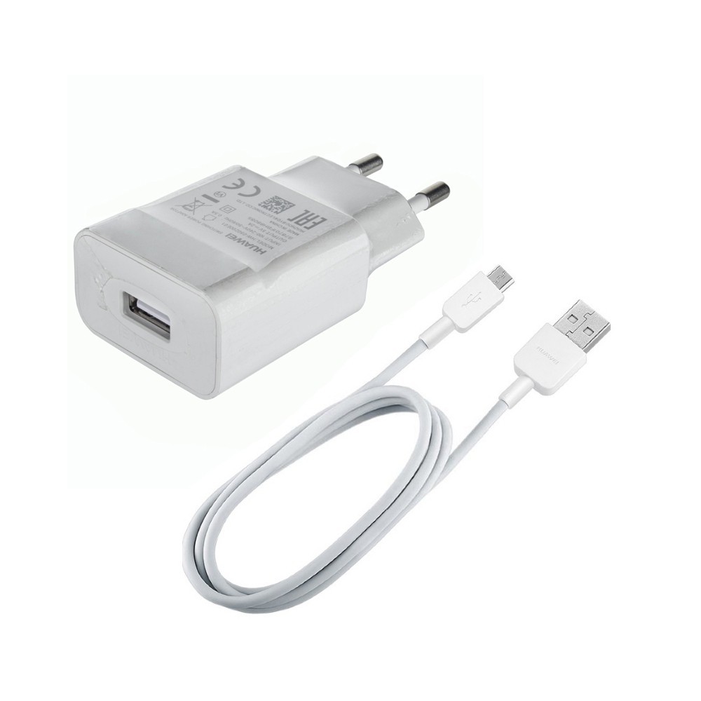 Eredeti Huawei fali tötlő Fast Charger 2A és Micro USB kábel Eredeti Huawei fali töltő Fast Charger 2A és Micro USB kábel