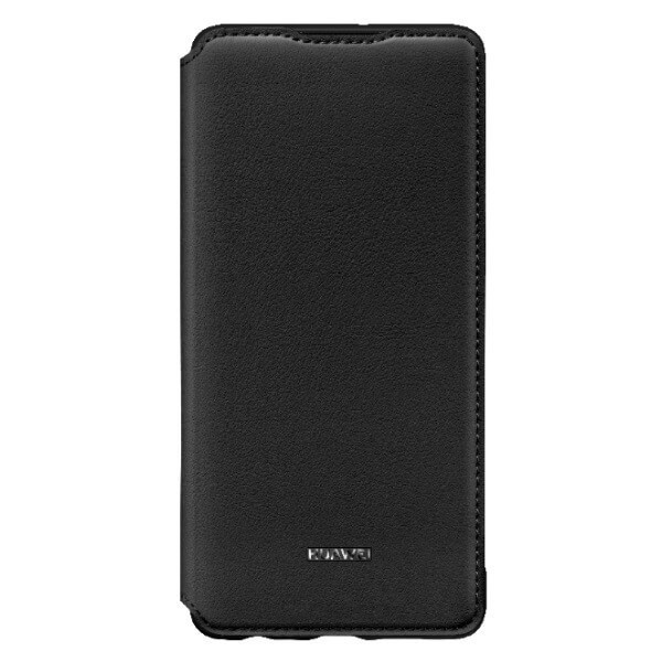Eredeti nyitható tok "Wallet Cover" Huawei P30 készülékekhez - fekete