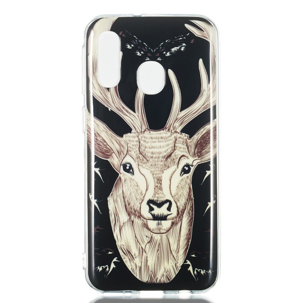 Sötétben világítő tok "Elk" Samsung Galaxy A40 készülékekhez