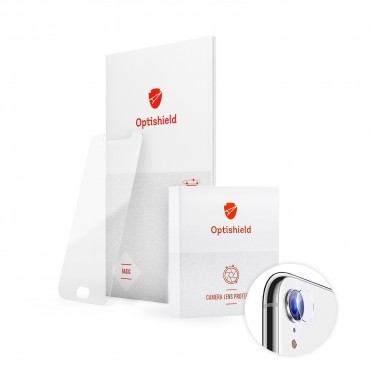 Optishield 2in1 üvegfólia a kijelzőhöz és a hátsó kamerához iPhone XR készülékekhez