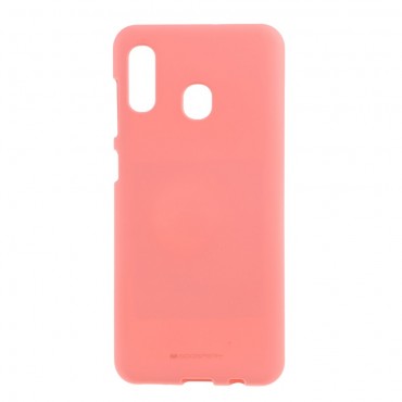 TPU gél tok Goospery iJelly Case Samsung Galaxy A30 / Galaxy A20 mobilkészülékekhez - rózsaszín