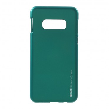 TPU gél tok Goospery iJelly Case Samsung Galaxy J6 Plus készülékekhez - zöld