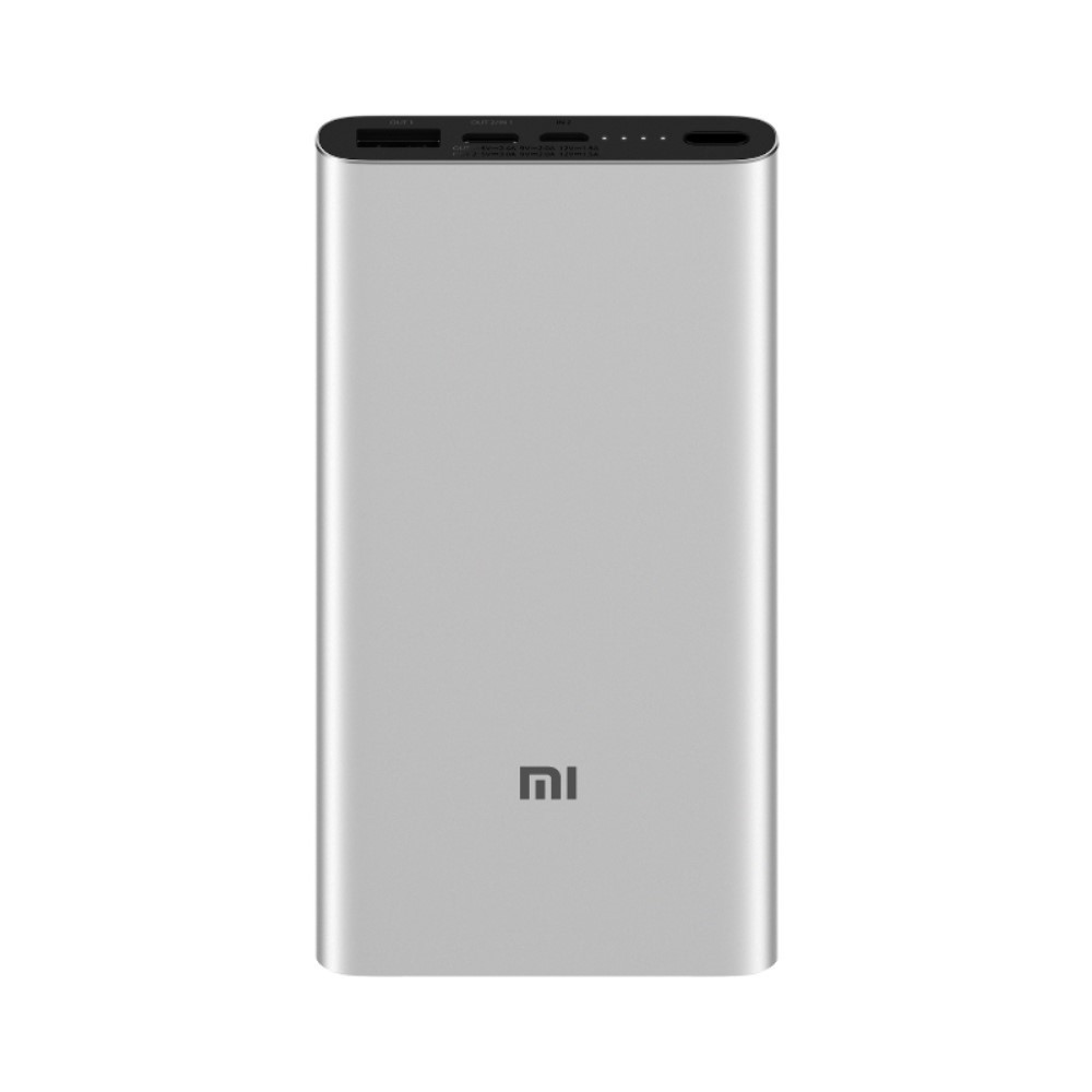 Power bank Xiaomi Mi 3 2019 Edition - 10000 mAh - ezüst