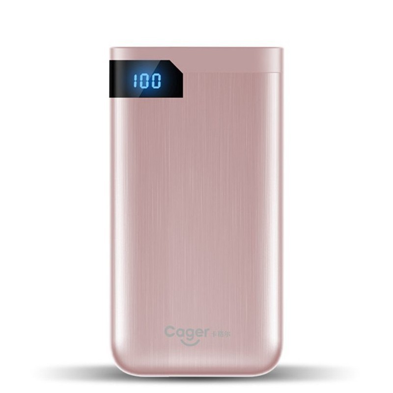Power bank Cager "S55" - 5000 mAh - rózsaszín