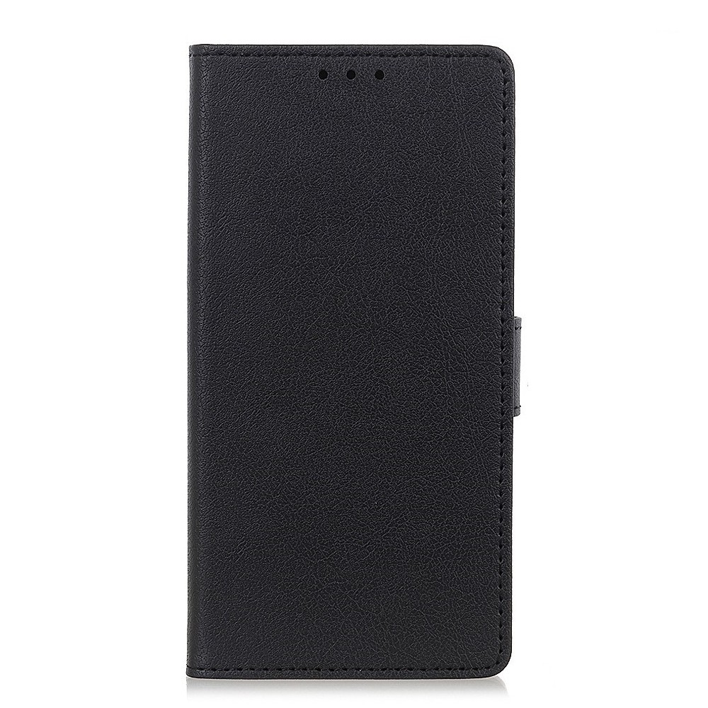 Nyitható tok "Litchi" Samsung Galaxy Note 10 Plus készülékekhez - fekete