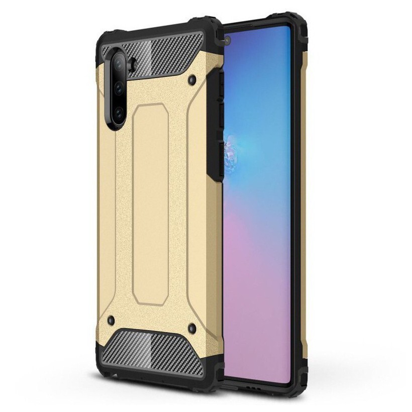 Strapabíró tok "Rock" Samsung Galaxy Note 10 készülékekhez - arany