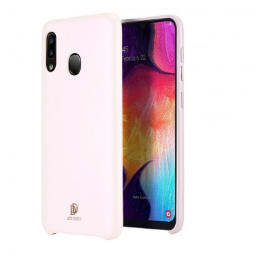 TPU gél tok "Skin Lite" Samsung Galaxy A30 / Galaxy A20 készülékekhez - rózsaszín