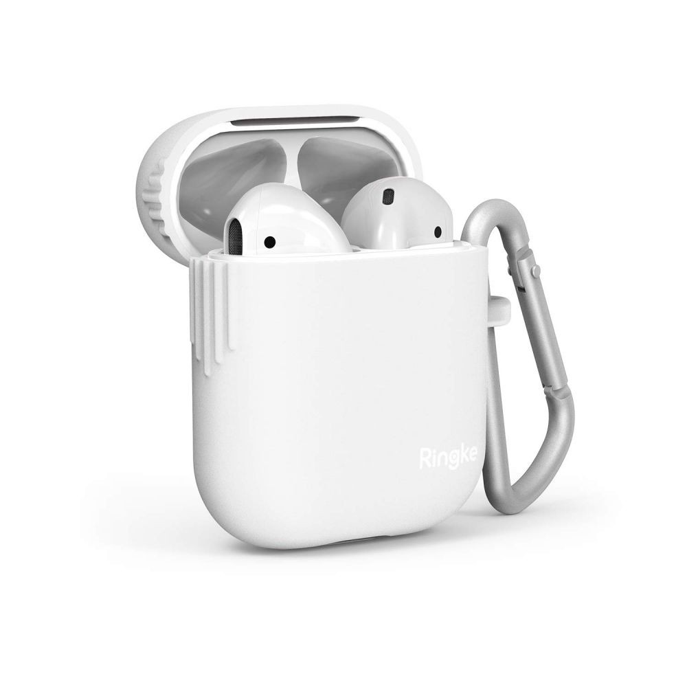 Ringke TPU gél tok AirPods fülhallgatókhoz - fehér