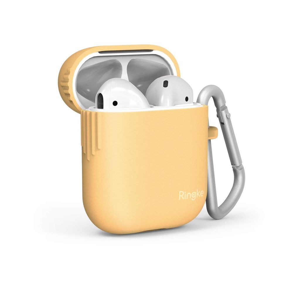 Ringke TPU gél tok AirPods fülhallgatókhoz - sárga