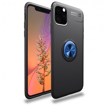 TPU gél tok "Multi Ring" iPhone 11 Pro készülékekhez - fekete-kék
