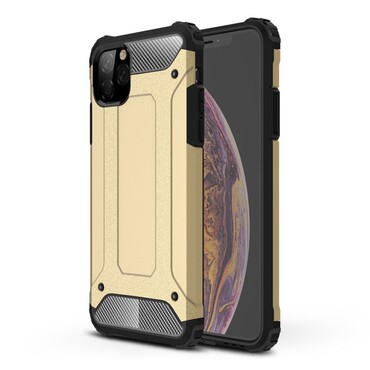 Robusztus tok "Rock" iPhone 11 Pro Max készülékekhez - arany