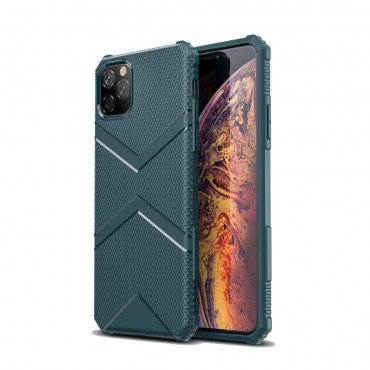 TPU gél tok "Shield Series" iPhone 11 Pro Max készülékekhez - zöld