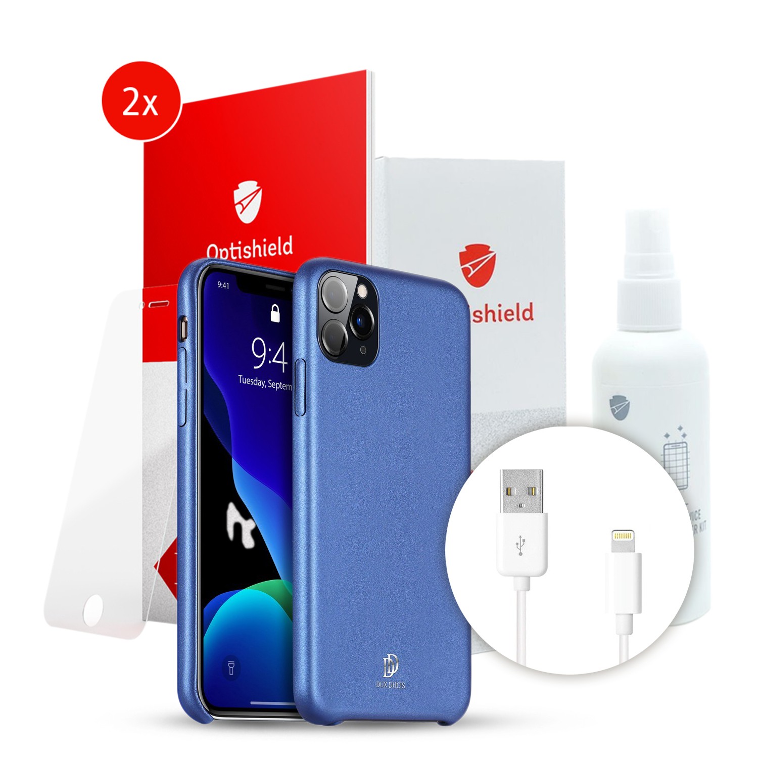 Skin Lite XXL Pack Royal Blue iPhone 11 Pro Max készülékekhez