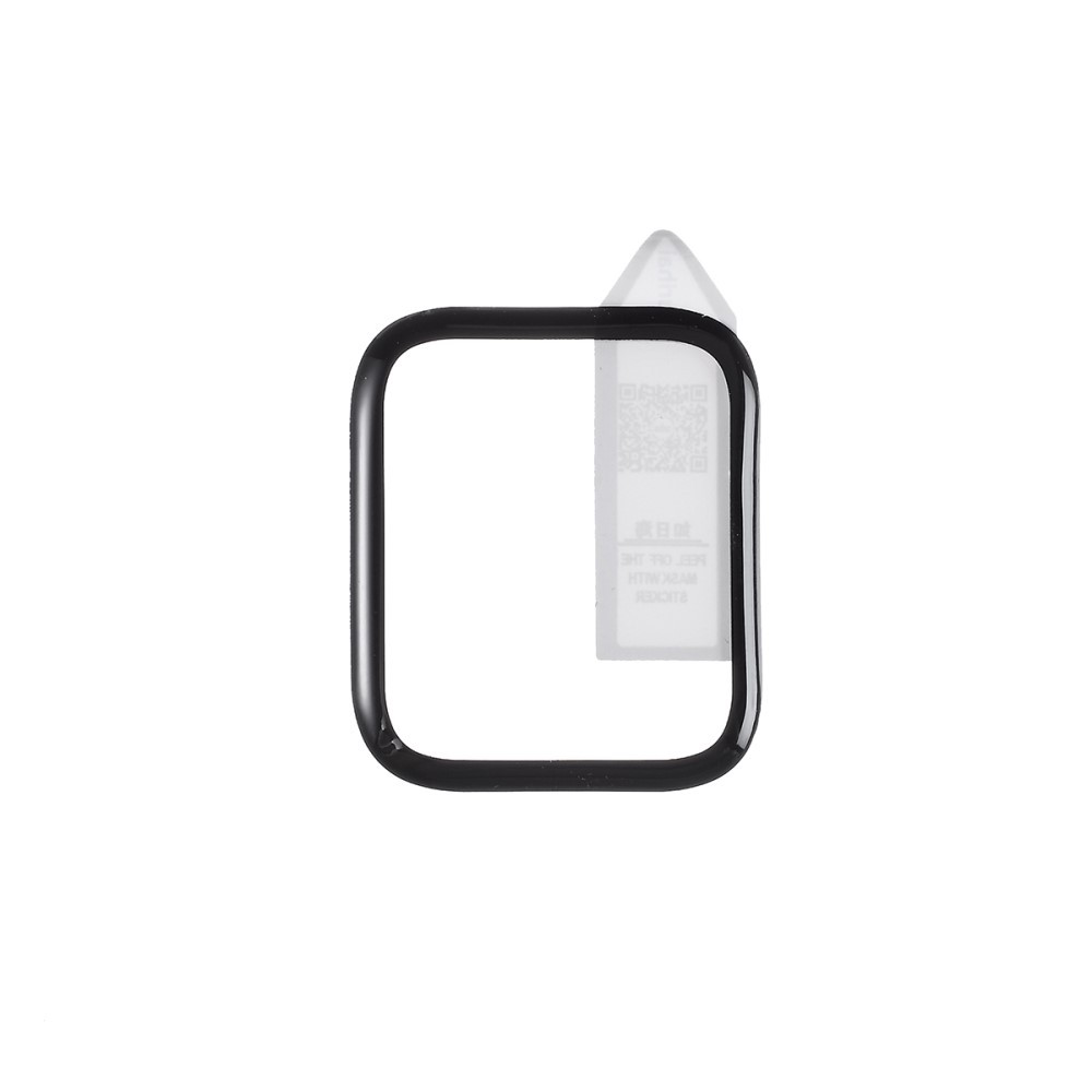 Üvegfólia 0.3 mm Apple Watch Series 5 40mm készülékekhez - fekete