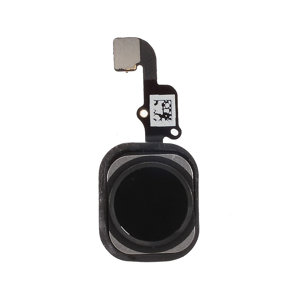 Home Button pótalkatrész iPhone 6 / 6 Plus készülékekhez - fekete - AA minőség